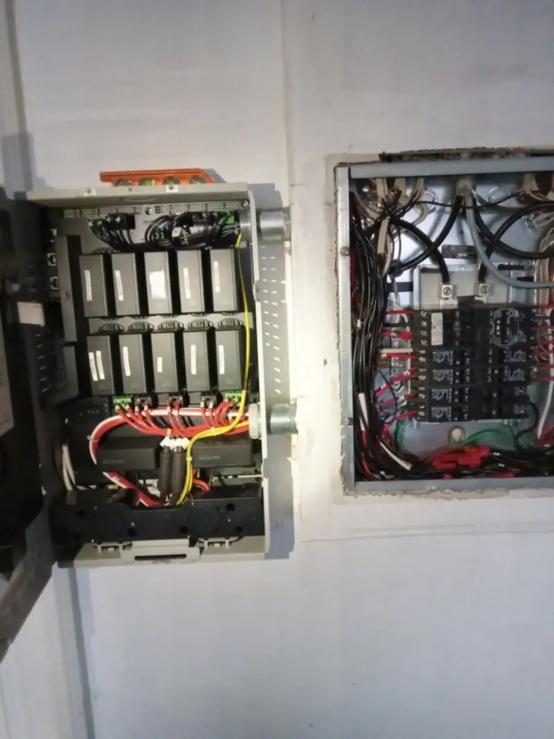 Electrical panel upgrade completed for Indoor Lighting Installation in Salem